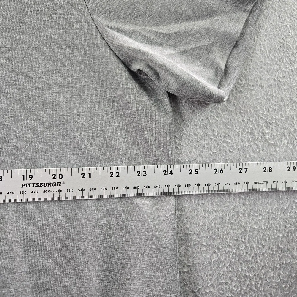 Adidas Men Polo‎ XL Gray PRIMEGREEN Logo Short Sleeve